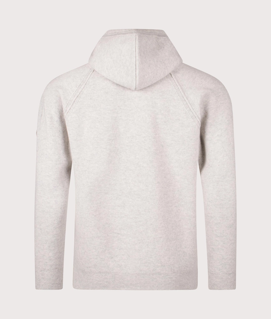 CP Company Mens Lambswool GRS Hooded Full Zip Sweater